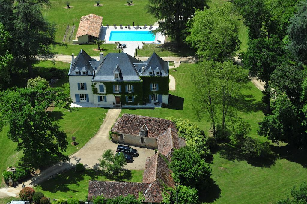 Готель Domaine De La Fauconnie Campsegret Екстер'єр фото